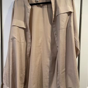 Calvin Klein button up blouse